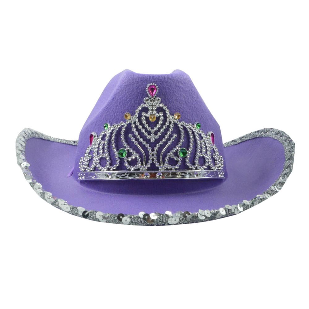 Fovolat Cowboy Hats - Felt Cowgirl Hat 