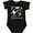 AB-Black, variant on My Nana Loves Me Boys or Girls Baby Bodysuit