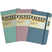 Exceed Small Journal, Narrow Ruled, 96 Pages, 3.5" x 5.5", Color Choice Will Vary, 86610