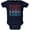 Navy, variant on Election 2020 John Kasich President Vintage Style Soft Baby One Piece Black 3-6 M