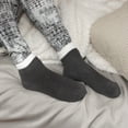 thumbnail image 4 of BambooMN Women's Double Layer Extra Thick Cozy Warm Fuzzy Comfy Cabin Socks, 4 Pairs - Assortment K, 4 of 4