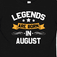 thumbnail image 4 of Inktastic Legends Are Born in August Boys or Girls Baby T-Shirt, 4 of 5