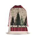 thumbnail image 3 of Christmas Bags Drawstring,Red and Green Christmas Pattern Large Xmas Christmas Gift Bags,Reusable for Xmas and New Year Party Favors and Supplies,27.6" X 19.7", 3 of 6