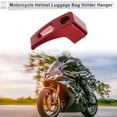 thumbnail image 3 of Gancho Colgante para Motocicleta Ranura Rectangular Soporte para Casco de Motocicleta Equipaje Color Rojo Longitud 61mm, 3 of 7