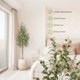 thumbnail image 2 of Qinaqin 5FT/6FT/7FT Fake Oliva Tree con Realistic Fau x Silk Leaves Blanco Planter Pot Natural Madera Trunk, 2 of 5
