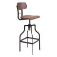 thumbnail image 7 of GwG Outlet Indoor Watts Bar Stool With Brown And Antique Black Finish 100985, 7 of 7