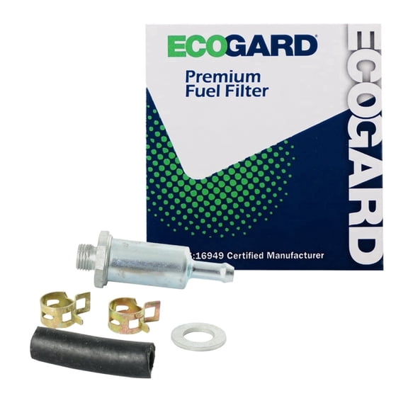 ECOGARD XF10013 Premium Fuel Filter Fits Ford Mustang 4.7L 1964-1967, Mustang 7.0L 1968-1969, Fairlane 7.0L 1966-1969, LTD 7.0L 1965-1969, Thunderbird 7.0L 1965-1969, Custom 500 7.0L 1968-1969