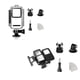 thumbnail image 5 of Cámara impermeable a prueba de agua Caja protectora de buceo Camcorder Protector Accesorios fotográficos Reemplazo para DJI Acción 2 Negro Noticed EL006088-02B, 5 of 7