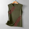 thumbnail image 4 of Birdeem Débardeur à Imprimé Floral pour Femmes Col Rond Sans Manches Tunique Tee Tops, 4 of 5