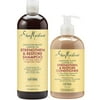 Shea Moisture Shampoo and Conditioner Set, Jamaican Black Castor Oil Strengthen & Restore, 16 fl oz Shampoo & 13 fl oz Conditioner