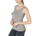 thumbnail image 3 of 2024 Basic Tank Tops for Women Undershirt Tank Top Sleeveless Under Shirts, 3 of 4