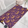 thumbnail image 3 of Happy Halloween Front Door Mat,Home Decor Low-Profile Door Mat 17x31.5 Inch Spider Bat Floor Mats for Bedroom Living Room, 3 of 4
