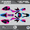 Magenta, variant on Kalair GFX Graphics Kit for Honda CRF450R (2008) Evader Series