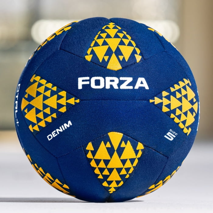 FORZA Freestyle Denim Soccer Ball – Size 4 or 5 – Street & Freestyle Training Ball