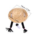thumbnail image 2 of unbranded Sombrero Para Tejido En Paja Con Y Transpirable Para Protección Solar, 2 of 8