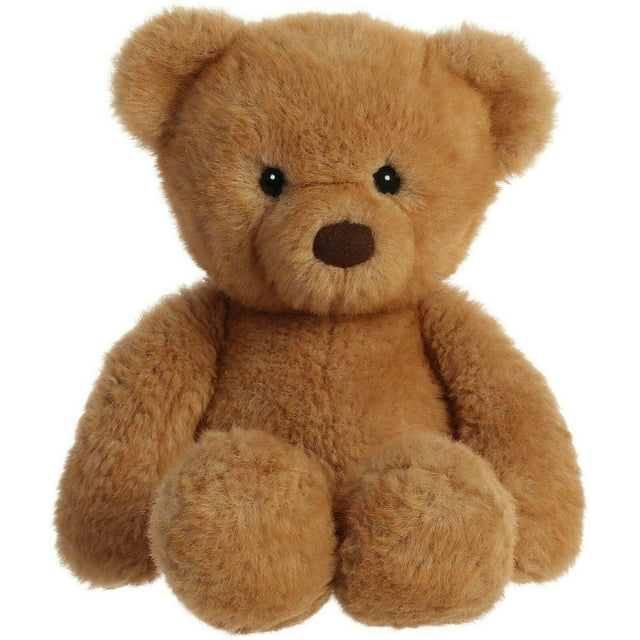 Peluche Aurora Snuggly Softie Bear, color marrón, 33 cm