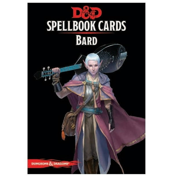 73918 D D Spellbook Cards Bard Deck By Gale Force Nine Walmart Com Walmart Com