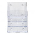 thumbnail image 1 of Four-Tier Plastic Desktop Literature Display Rack  Clear, 1 of 1