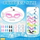 thumbnail image 2 of Kids Swim Goggles No Leaking Anti Fog Racing Toddler Summer Swimming Goggles Glasses with Adjust Bungee Strap, 2 of 4