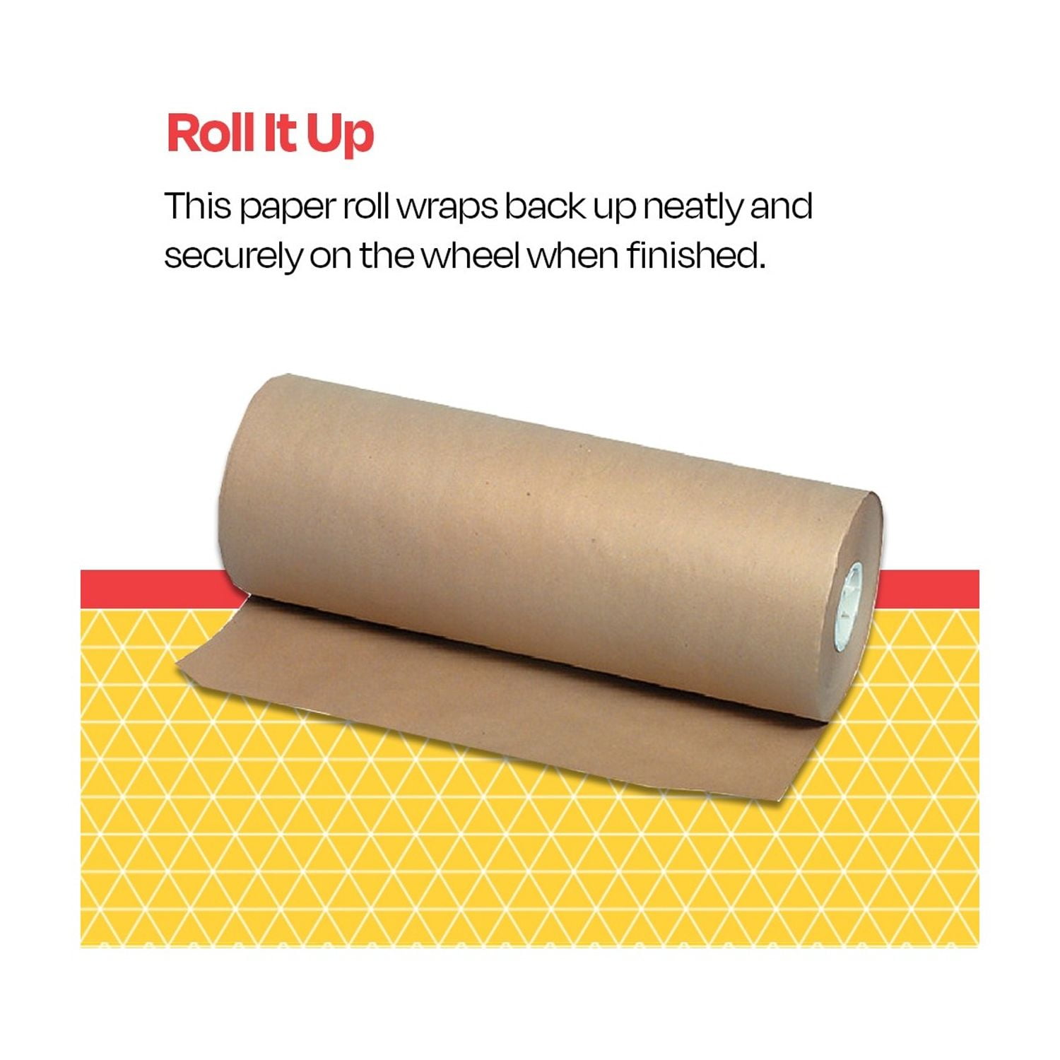 Butcher Kraft Paper Roll, 40 lbs, 24 Inches x 1000 Feet, Brown