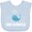 AE-Light Blue, variant on Inktastic Santa Barbara California Beach Vacation Boys or Girls Baby Bib