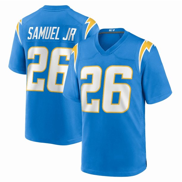 Camiseta de fútbol americano de #26 Asante Samuel Jr. para hombre - M