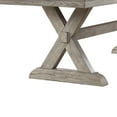 thumbnail image 6 of Acme Furniture Rocky Dining Table, Gray Oak. (Chairs Separately) Indoor 44"W x 82" - 118"L (Includes 2 x 18" Leaves), 6 of 11