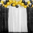 thumbnail image 3 of Sequin Curtains,Sequins and Shine Colorful Blackout Curtain Panel Drapes, 3 of 5