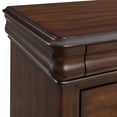 thumbnail image 4 of Picket House Furnishings Stark 3-Drawer Nightstand With USB in Cherry, 4 of 9