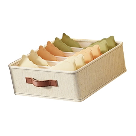 Practical Underwear Storage Multi Compartment Undergarment Holder Efficient Wardrobes Management Supplies