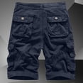 thumbnail image 3 of Diufon Men's Hiking Cargo Shorts Spring Summer Casual Loose Button Drawstring Waisted Outdoor Sport Shorts with Pockets, 3 of 3