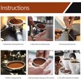 thumbnail image 5 of Prensador de café de acero inoxidable de 51 mm para portafiltro, prensador de espresso, accesorios de barista, 1 unidad TUNC Sencillez, 5 of 5