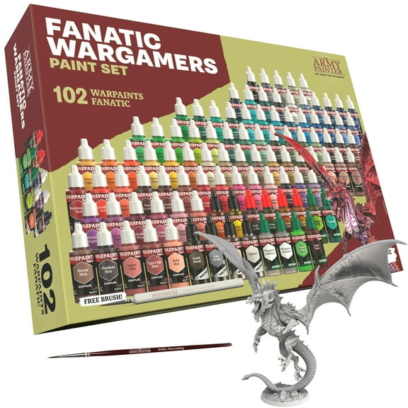 The Army Painter Warpaints Fanatic Wargamers Paint Set Combo Bundle