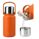 thumbnail image 1 of Termo De Acero Inoxidable Botella De Agua Térmica 1000ml Xtellar naranja, 1 of 3