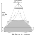 thumbnail image 2 of Bed Mosquito Net, Mosquito Net, Large Mosquito Net, Suitable For Single Bed, Double Bed Mosquito Net (purple), 2 of 5