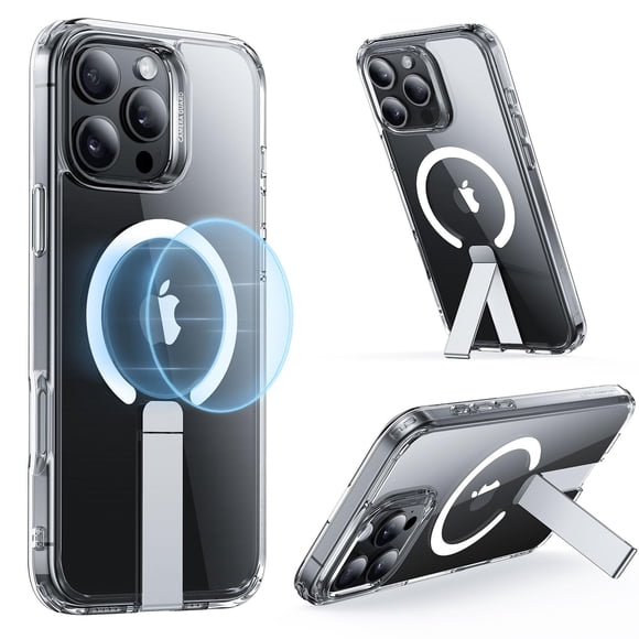 Funda de teléfono ESR Boost Series con soporte para iPhone 16 Pro Max Clear
