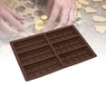 thumbnail image 1 of Molde Para Hornear Chocolate, Uso Versátil, Silicona De Grado Alimenticio, 2 Piezas, Molde De Chocolate Con Rejilla Para Picnic Al Aire Libre, 1 of 7
