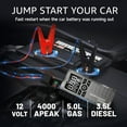 thumbnail image 2 of URFRU 4500A Portable Jump Starter for Car with 150 PSI Air Compressor, Emergency Lighting, 2 of 8