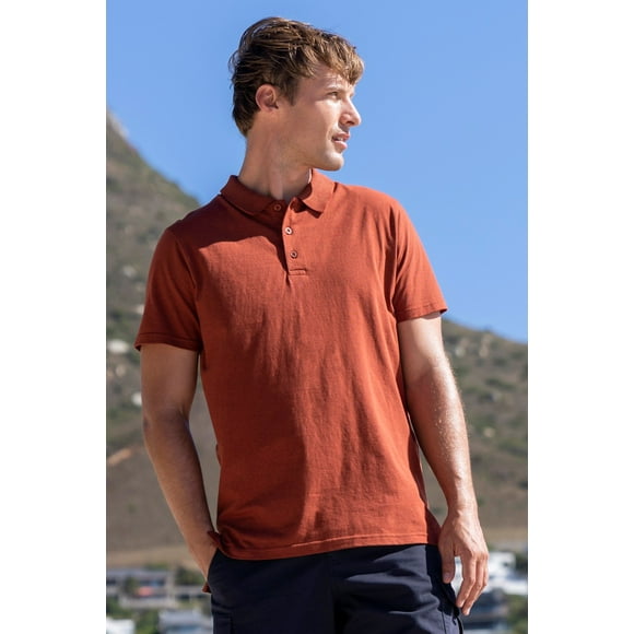 Mountain Warehouse T-shirt d'Été Décontracté en Coton Texturé Cordyline pour Homme