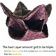 thumbnail image 2 of Hamaca pequeña para mascotas - Cama triple para ratas, cobayas - Accesorios de cama cómodos - Túnel de hurón - Para chinchilla, loro, hámster, 2 of 4