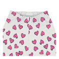 thumbnail image 2 of Legging George Talla 6 Ajustable de la Cintura Diseño Corazones Rosa con Blanco, 2 of 3