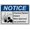 Warning Sign 5, variant on Industrial ANSI Horizontal Hazardous Material Warning Sign - 8"x12" Weatherproof, UV Resistant for Indoor/Outdoor Workplace (Dangerous goods)