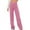 Pink, variant on AherBiu Yoga Pants for Women Elastic High Waisted Stretchy Straight Leg Dressy Casual Trousers with Pockets
