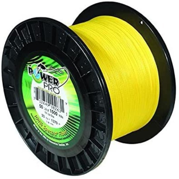 Power Pro 21100100500Y Braided Spectra Fiber Fishing Line