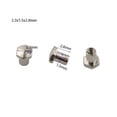thumbnail image 1 of 100pcs Spectacle Screws Internal thread screw for installing eyeglasses bridge temple hinges 2.3x1.5x2.8mm, 1 of 6