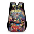 thumbnail image 1 of Liga de la Justicia Mochila Escolar para Niños y Niñas, Mochila Infantil de Alta Calidad Ligera, Grande y Duradera 43x15x32cm, 1 of 6