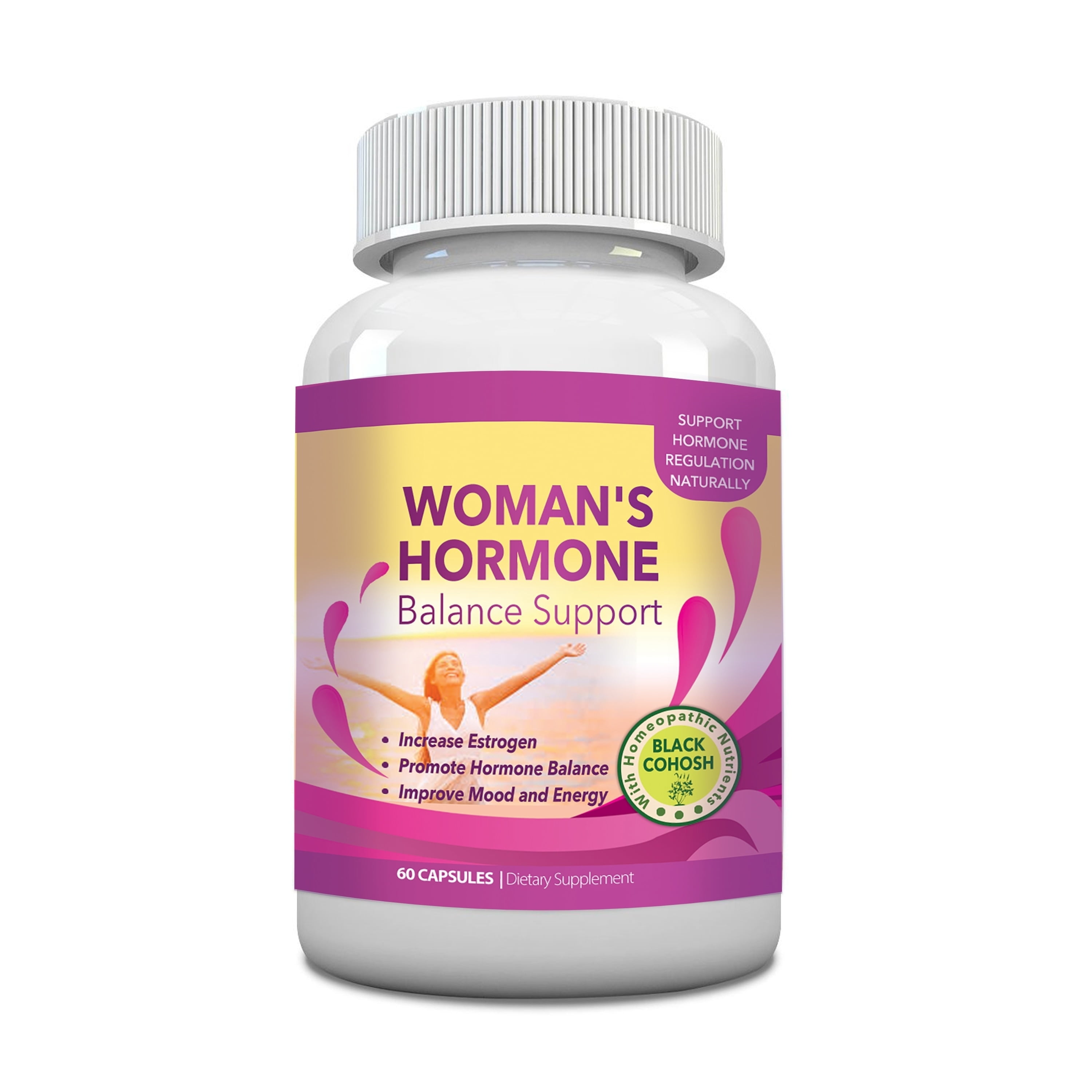 Totally Products Woman S Hormone Body Balance And Menopause Support 1375mg Natural Herbal