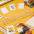 thumbnail image 3 of Scalloped Mahjong Racks | 44.5cm Acrylic Mahjong Racks,Clear Mahjon g Rack with Magnet Pusher | for Players Seniors Hobbyists Community Center Home Game Room Family Gathering Travel, 3 of 7