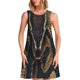 thumbnail image 1 of Balery Ball Phyton Snake Vestidos de verano para mujer con estampado: vestido holgado sin mangas, vestido playero informal y cómodo para días calurosos., 1 of 7
