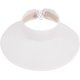 thumbnail image 1 of Sombrero de paja enrollable con ala ancha y visera solar para mujer con protección solar UPF 50+, 1 of 6
